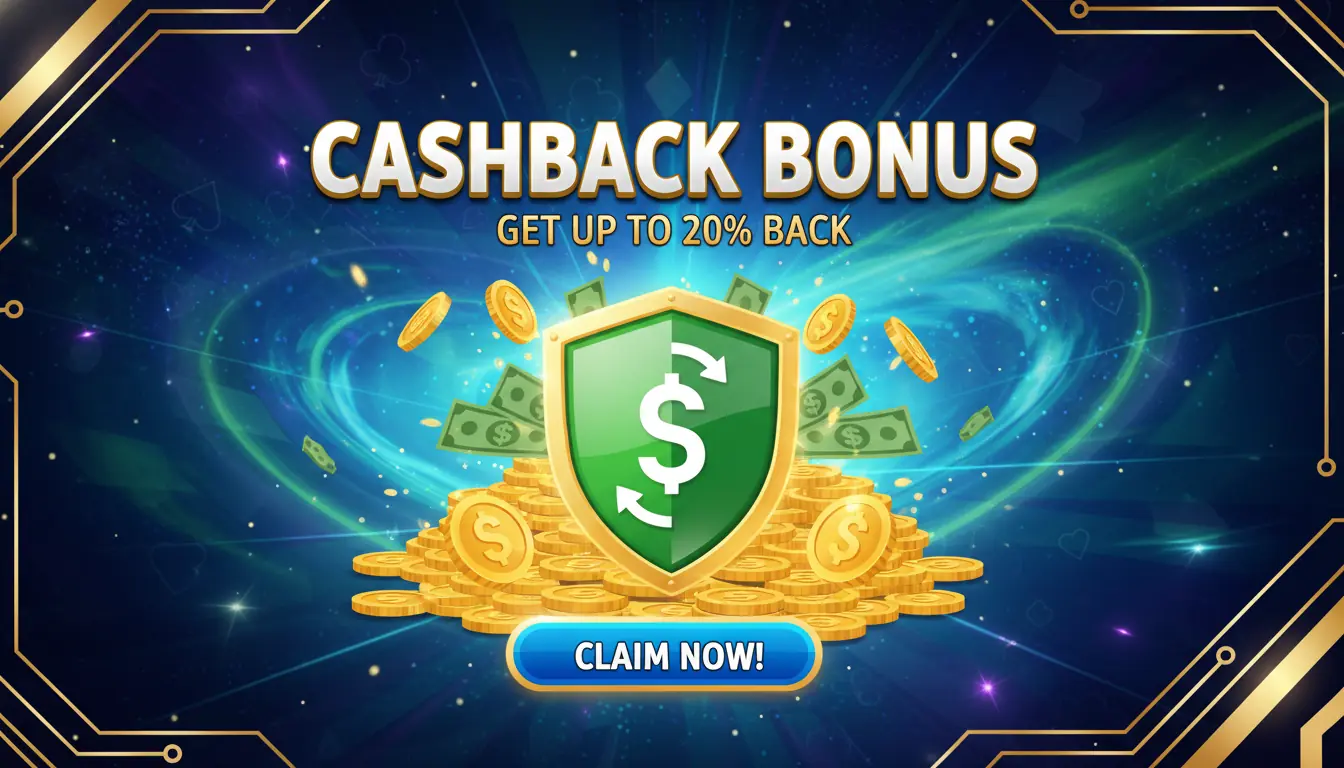 Cashback bonus 20bet casino